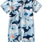 Baby Boy Swimsuit BrandX Quick‑Dry One‑Piece-0