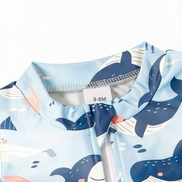 Baby Boy Swimsuit BrandX Quick‑Dry One‑Piece-3