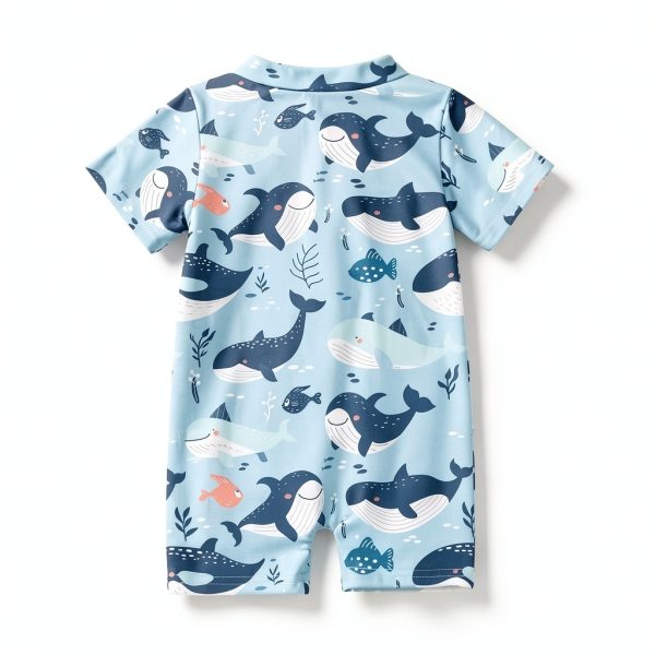 Baby Boy Swimsuit BrandX Quick‑Dry One‑Piece-1
