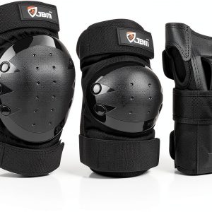 JBM Kids Cycling Knee Pads Set Polyester-0