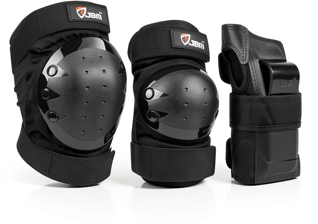 JBM Kids Cycling Knee Pads Set