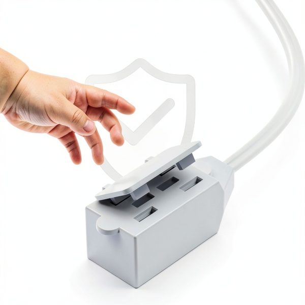 Cable Matters 2-Pack 16 AWG 2‑Prong Extension Cord 6 ft White-5