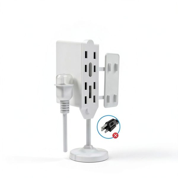 Cable Matters 2-Pack 16 AWG 2‑Prong Extension Cord 6 ft White-4