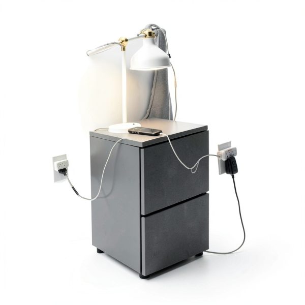 GE 3 Outlet Adapter Wall Tap with Guide Light White 3-Prong Grounded-6